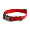 Great & Small Classic Plain Dog Collar Red Fashion