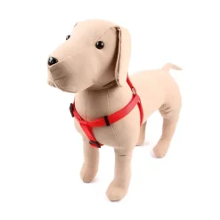 Great & Small Classic Plain Dog Harness Red Online