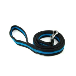 Great & Small Classic Soft Nylon Dog Lead Blue New