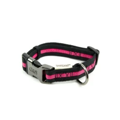 Great & Small Classic Soft Nylon Dog Collar Pink New