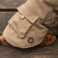 Great & Small Country Brown Canvas Coat Discount