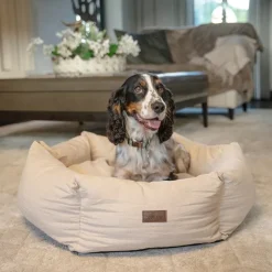 Great & Small Country Deluxe Cream Hexagon Dog Bed Sale