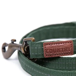 Great & Small Country Dog Lead Forest Green Best