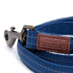 Great & Small Country Dog Lead Indigo Blue Clearance