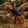 Great & Small Country Fleece Jumper Navy Dog Coat Sale