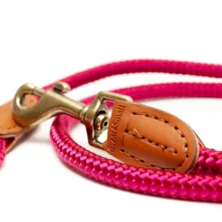 Great & Small Country Rope Trigger Dog Lead Red New