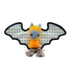 Great & Small Cuddle Me Knots Great & Small Cuddle Me Knot Orange Bat Dog Toy Clearance