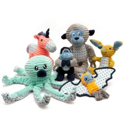 Great & Small Cuddle Me Knots Great & Small Cuddle Me Knot Black Gorilla Dog Toy Fashion