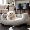Great & Small Fibre Slumber Dog Bed Grey Sale