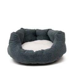 Great & Small Fibre Slumber Dog Bed Navy Outlet