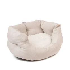 Great & Small Fibre Slumber Dog Bed Cream Outlet