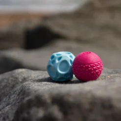 Great & Small Frubba Blue Irregular Ball & Pink Diamond Dog Ball Dog Toy Outlet