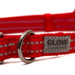 Great & Small Glow Dog Collar Red Sale