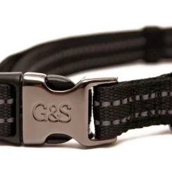 Great & Small Glow Dog Collar Black Sale
