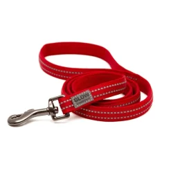 Great & Small Glow Dog Lead Red New