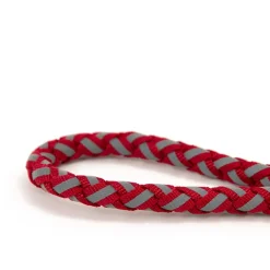 Great & Small Glow Dog Lead Plait Red Outlet