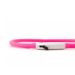 Great & Small Glow LED Rechargeable Dog Collar Pink Best