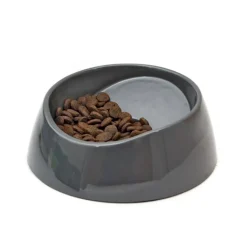 Great & Small Grey Sloped Melamine Pet Bowl Sale
