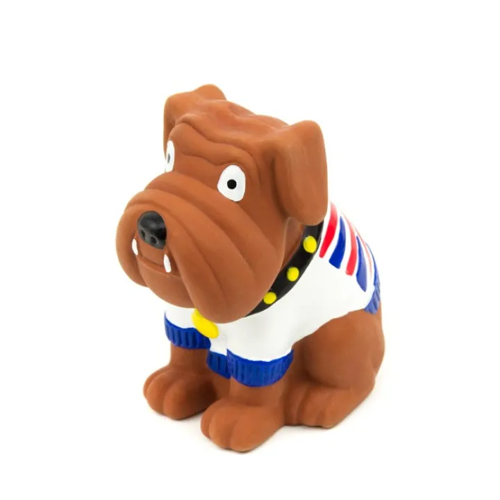 Great & Small Latex British Bulldog Dog Toy Hot