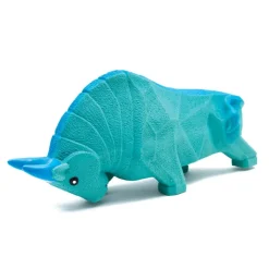 Great & Small Latex Geometric Bull Dog Toy Best