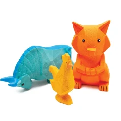 Great & Small Latex Geometric Bull Dog Toy Best