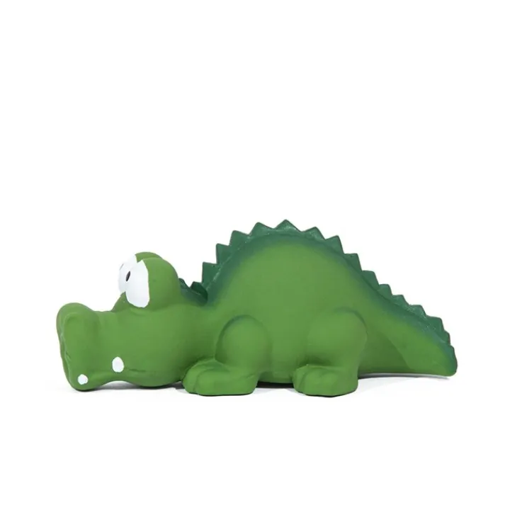 Great & Small Latex Grunting Crocodile Dog Toy Best