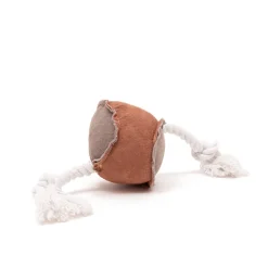 Great & Small Leather Ball with Rope Dog Toy Best