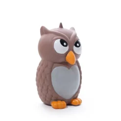 Great & Small Lets Play Latex Squeaky Owl Dog Toy Clearance