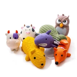 Great & Small Lets Play Latex Grunting Little Cow Dog Toy Sale