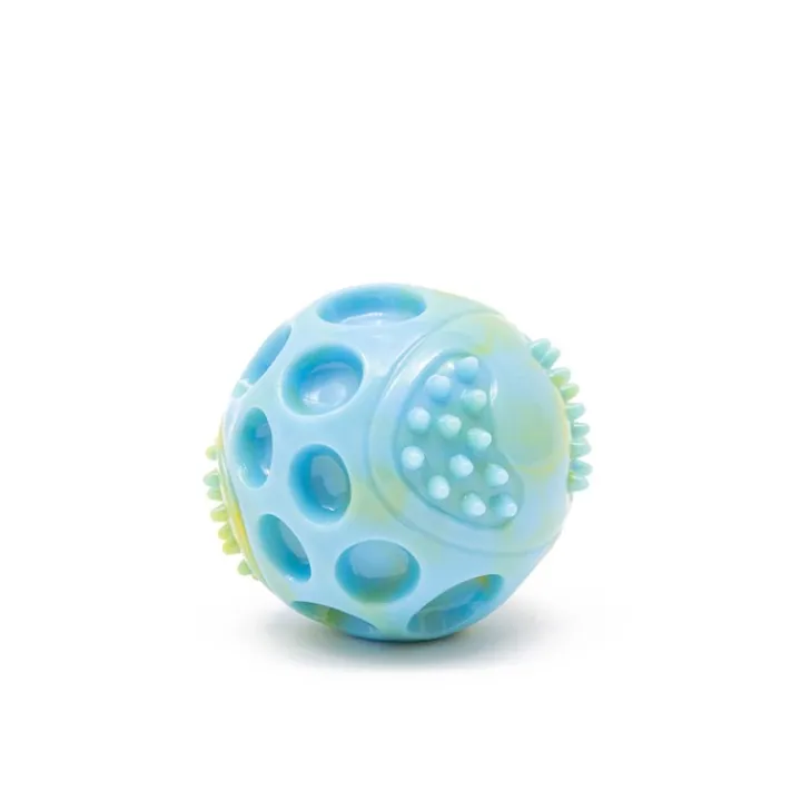 Great & Small Let's Play Loud TPR Ball Dog Toy Large New