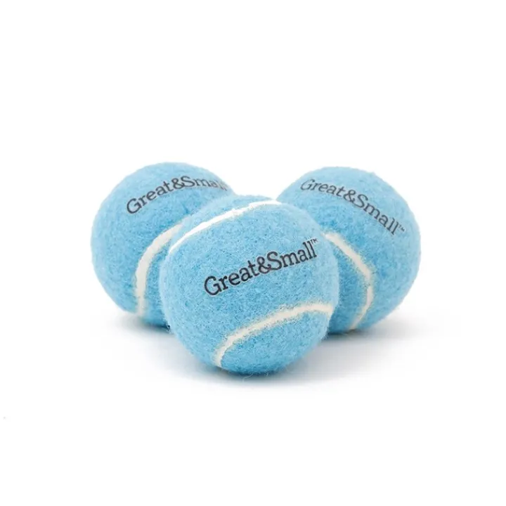 Great & Small Little&Lively Mini Squeaky Tennis Ball Dog Toy Hot