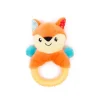 Great & Small Little&Lively Soft Fox & TPR Ring Dog Toy Clearance
