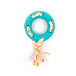 Great & Small Little&Lively TPR Ring & Jersey Rope Dog Toy Sale