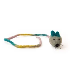 Great & Small MoMo Felt Long Tail Mouse Cat Toy Clearance