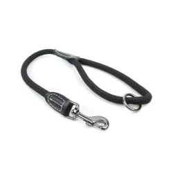 Great & Small Mountain Rope Dog Lead Black Clearance