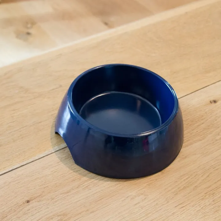 Great & Small Navy Melamine Pet Dish Sale