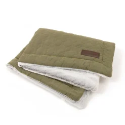 Great & Small Paws & Snores Green Eco Pet Blanket Bed Hot