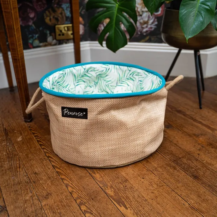 Great & Small Penrose Cat Woven Basket Bed Fashion