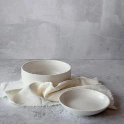 Great & Small Penrose Cream Stoneware Pet Dish Online