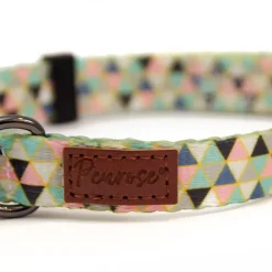 Great & Small Penrose Geometric Triangles Dog Collar Fashion