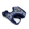 Great & Small Penrose Grey star Mesh Dog Harness New