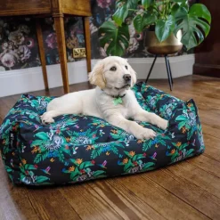 Great & Small Penrose Jungle Print Slumber Dog Bed Best