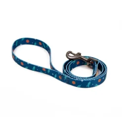 Great & Small Penrose Outer Space Blue Dog Lead Fashion