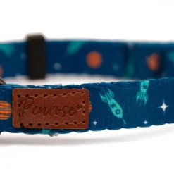 Great & Small Penrose Outer Space Blue Dog Collar Fashion