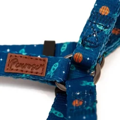Great & Small Penrose Outer Space Blue Dog Harness Sale