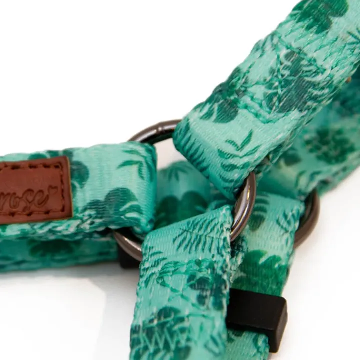 Great & Small Penrose Palm Leaf Green Dog Harness Online