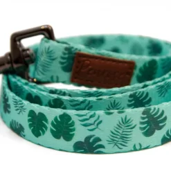 Great & Small Penrose Palm Leaf Green Dog Lead Discount
