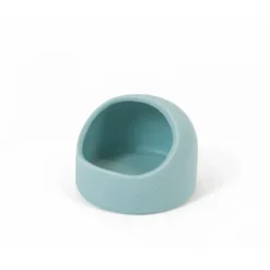 Great & Small Penrose Teal Stoneware Small Animal Bowl New