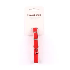 Great & Small Plain Red Cat Collar Best