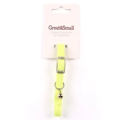 Great & Small Plain Yellow Cat Collar Sale